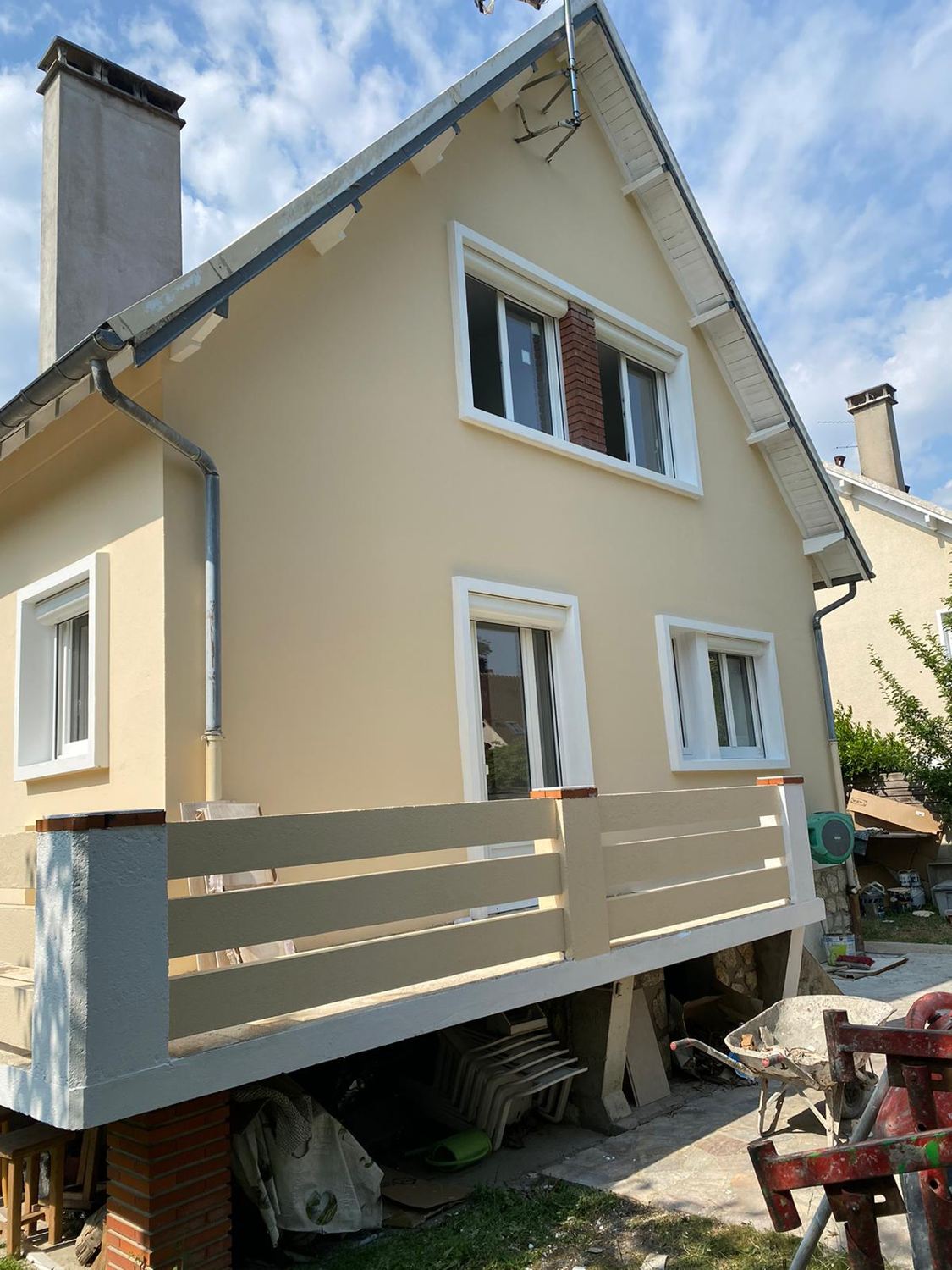 Réalisation BÂTIMENT LAROQUE – Maçonnerie & aménagements extérieurs
